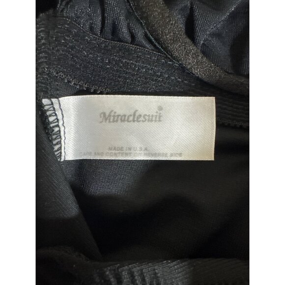 Miracle Suit Ruched Swimsuit Size 8 - Picture 3 of 5